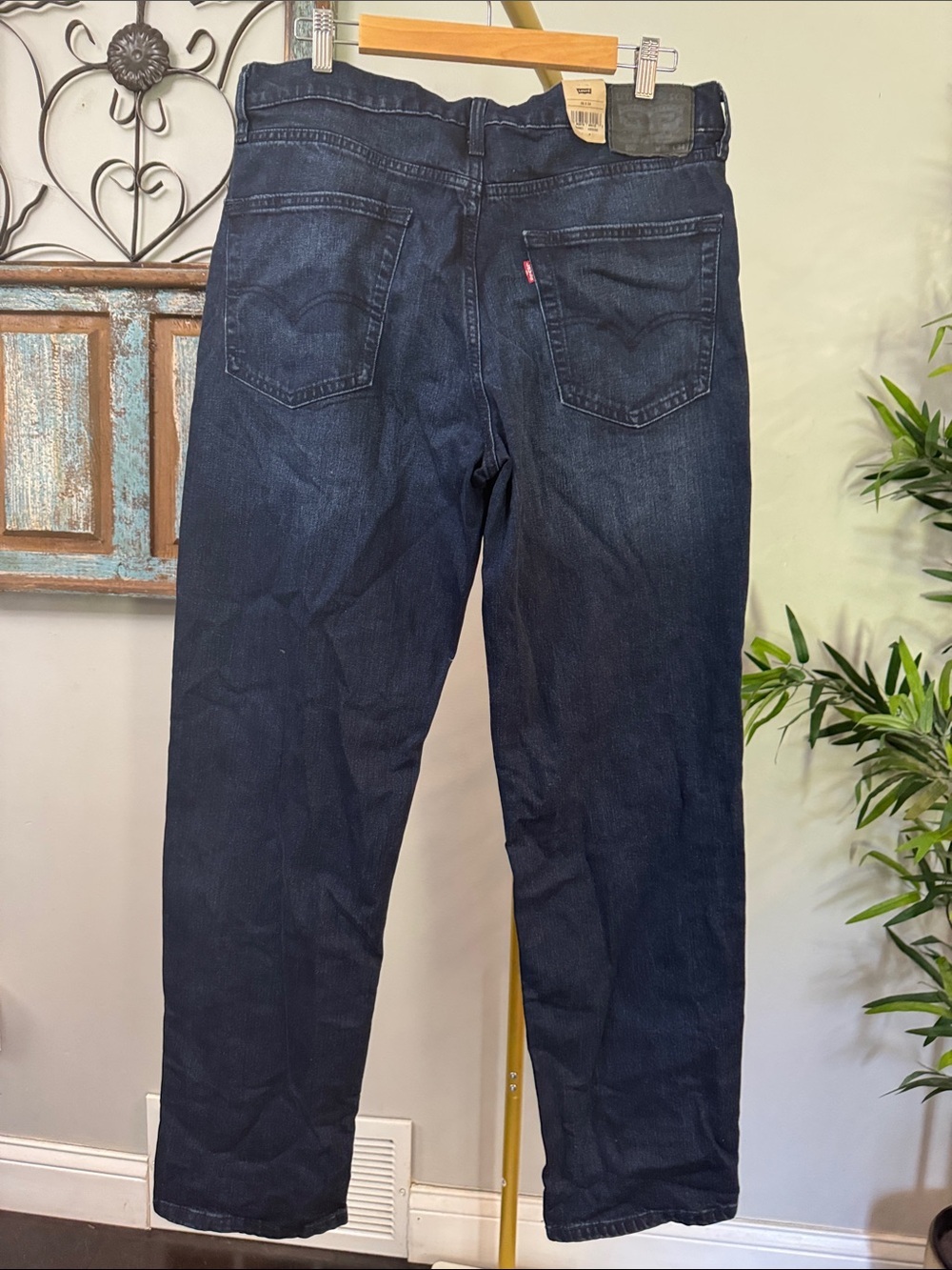 Levi's 550’s Men's Dark Straight Leg Jeans NWT 36 X 34